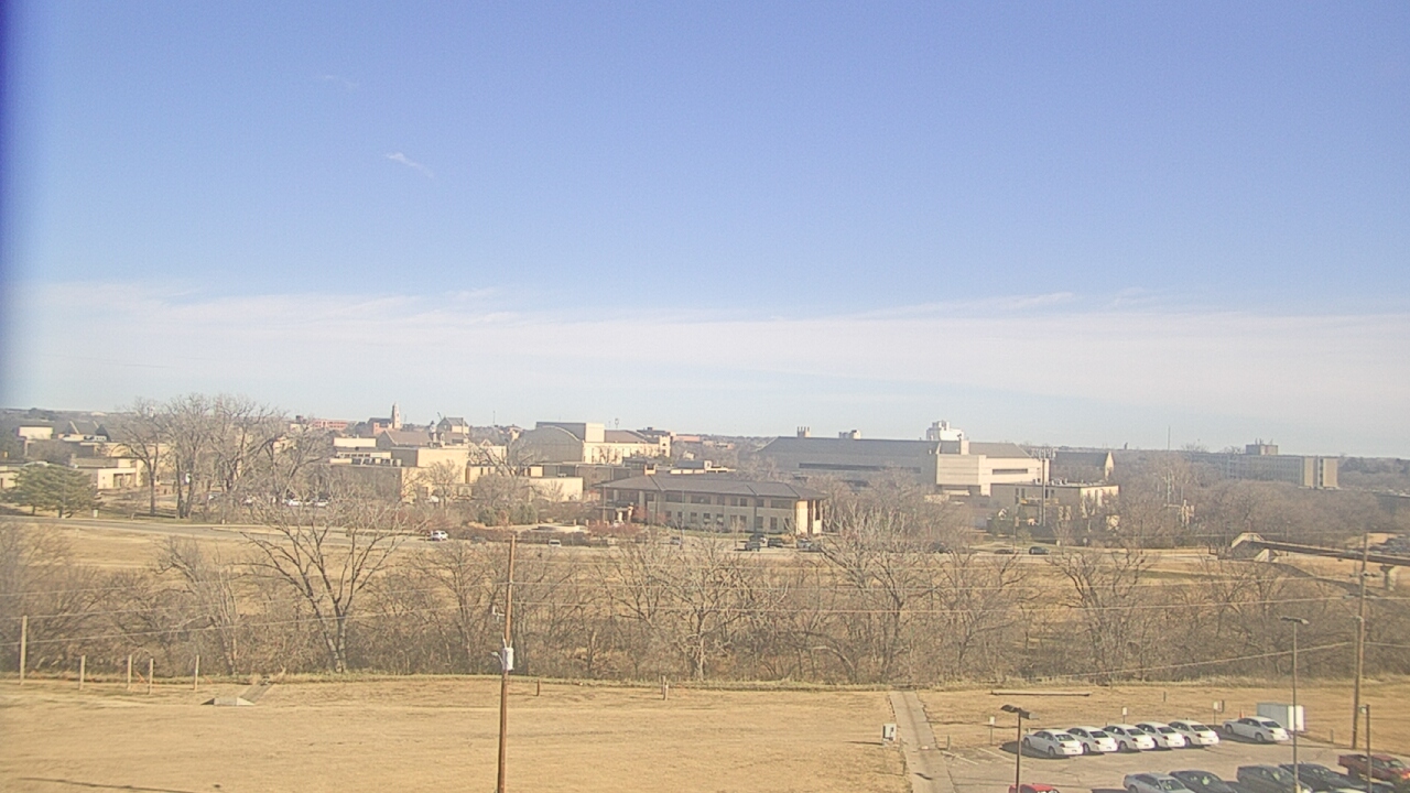 Thumbnail for current weather camera view from Fort Hays State University in Hays, Kansas