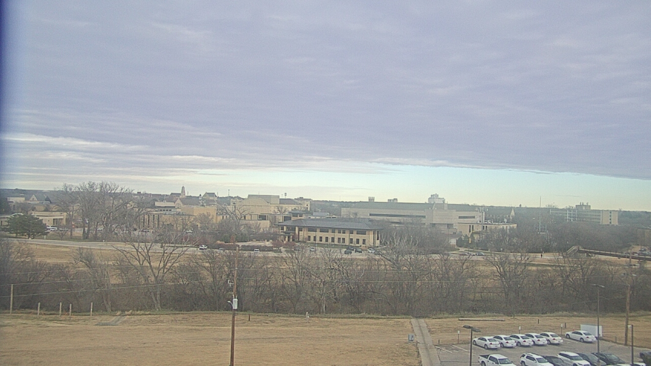 Thumbnail for current weather camera view from Fort Hays State University in Hays, Kansas