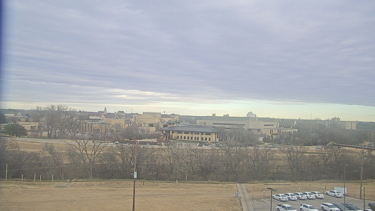 Thumbnail for current weather camera view from Fort Hays State University in Hays, Kansas