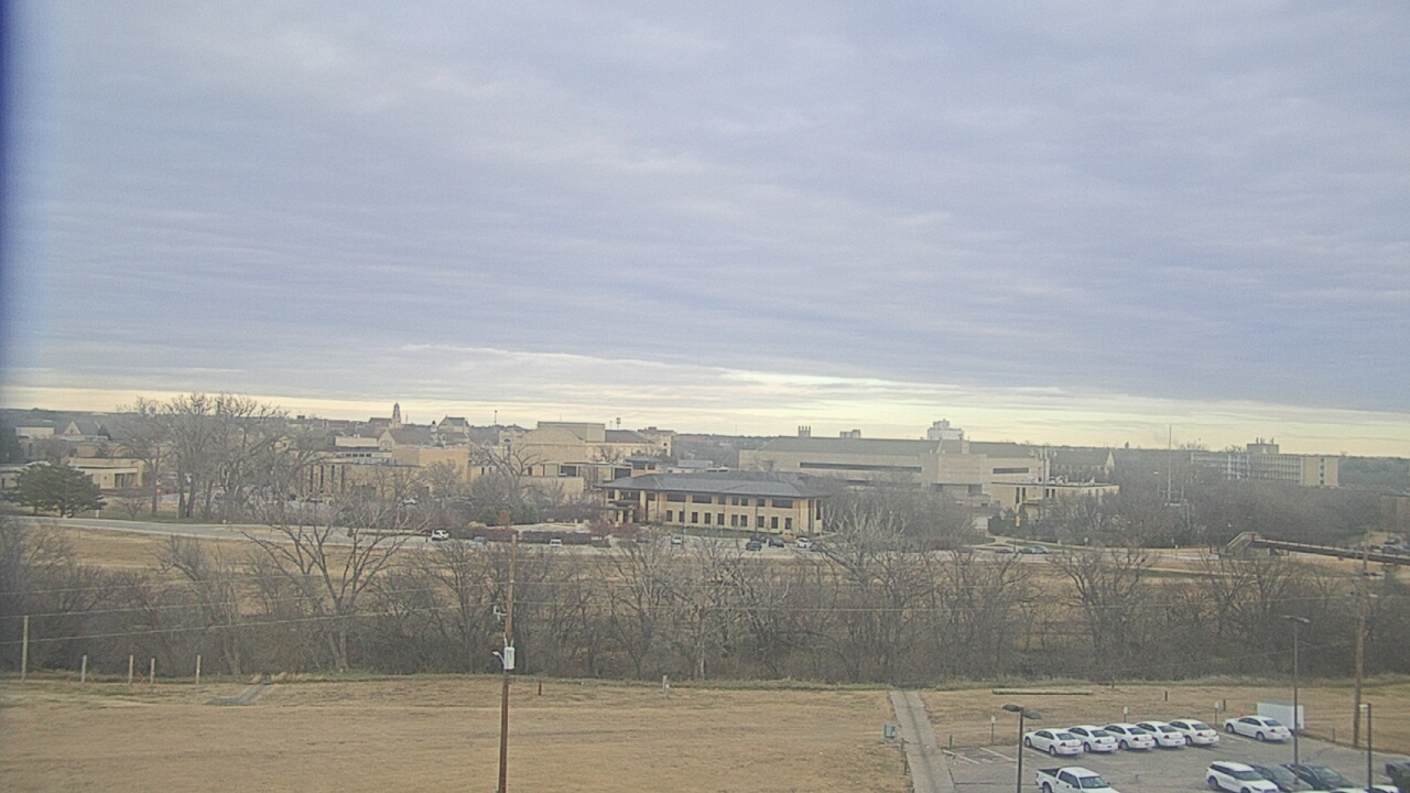 Thumbnail for current weather camera view from Fort Hays State University in Hays, Kansas