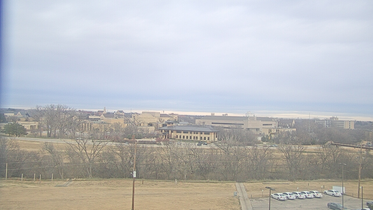 Thumbnail for current weather camera view from Fort Hays State University in Hays, Kansas