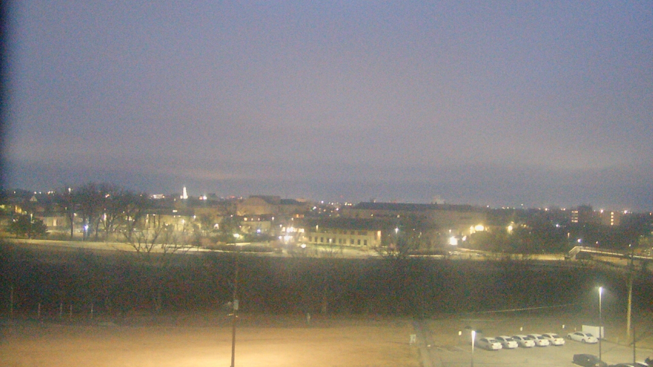 Thumbnail for current weather camera view from Fort Hays State University in Hays, Kansas