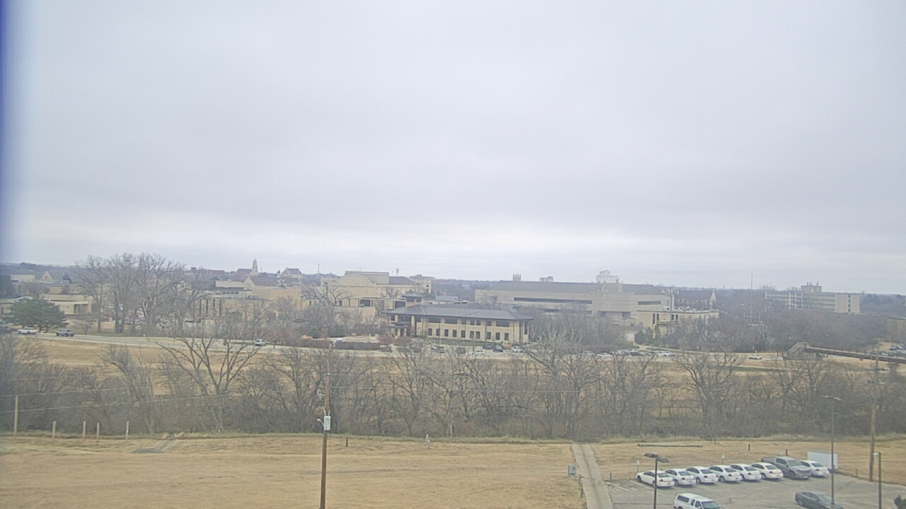 Thumbnail for current weather camera view from Fort Hays State University in Hays, Kansas