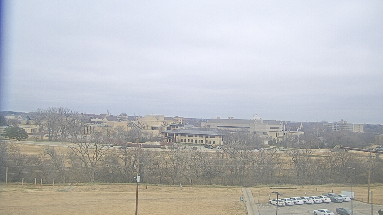 Thumbnail for current weather camera view from Fort Hays State University in Hays, Kansas