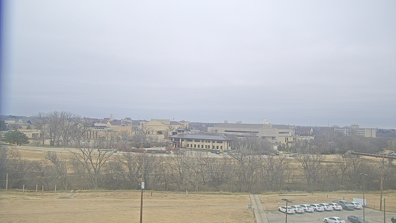 Thumbnail for current weather camera view from Fort Hays State University in Hays, Kansas