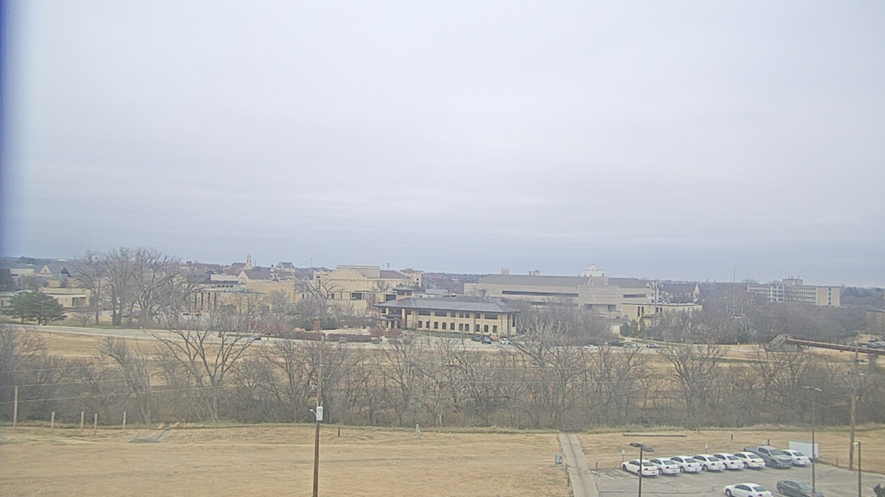 Thumbnail for current weather camera view from Fort Hays State University in Hays, Kansas