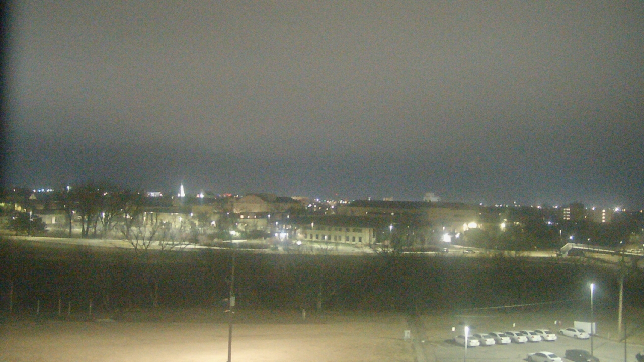 Thumbnail for current weather camera view from Fort Hays State University in Hays, Kansas