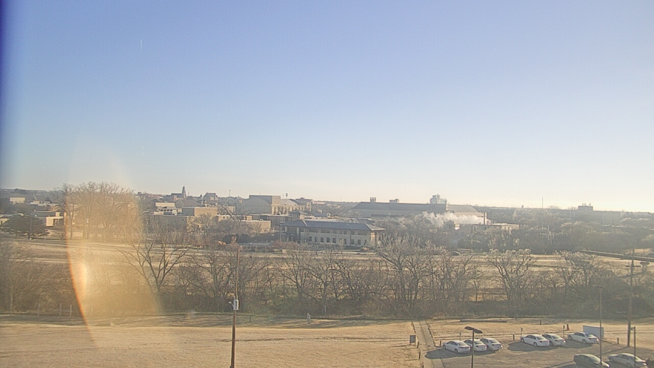 Thumbnail for current weather camera view from Fort Hays State University in Hays, Kansas