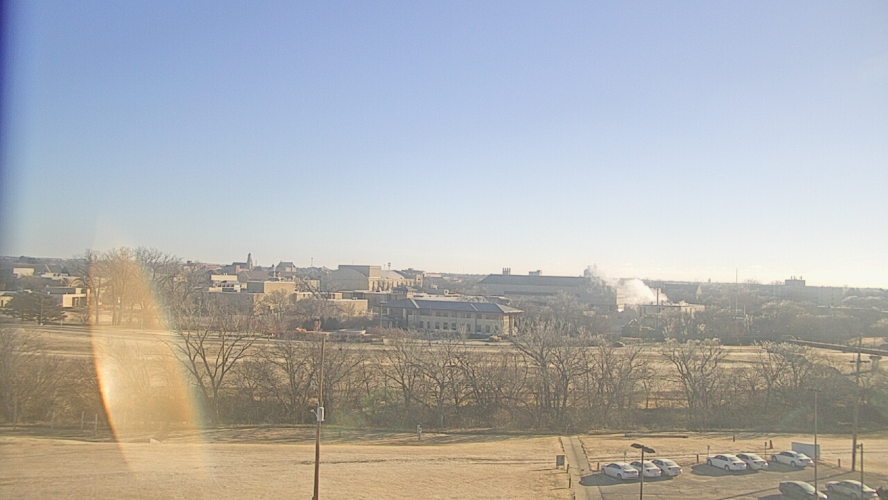 Thumbnail for current weather camera view from Fort Hays State University in Hays, Kansas