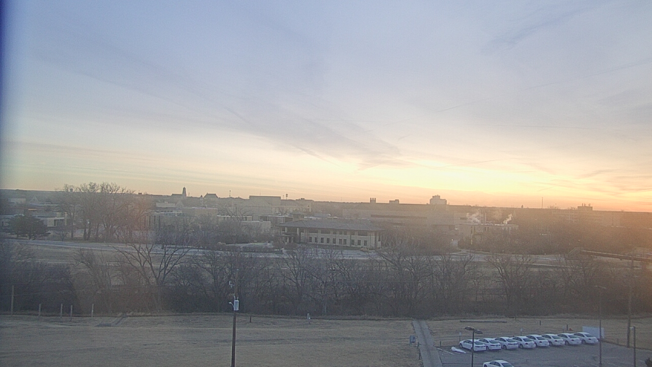 Thumbnail for current weather camera view from Fort Hays State University in Hays, Kansas