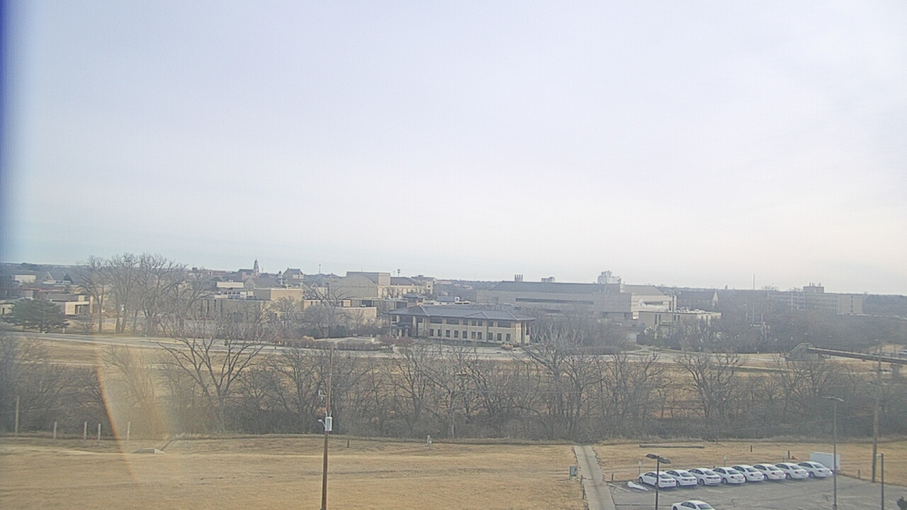 Thumbnail for current weather camera view from Fort Hays State University in Hays, Kansas