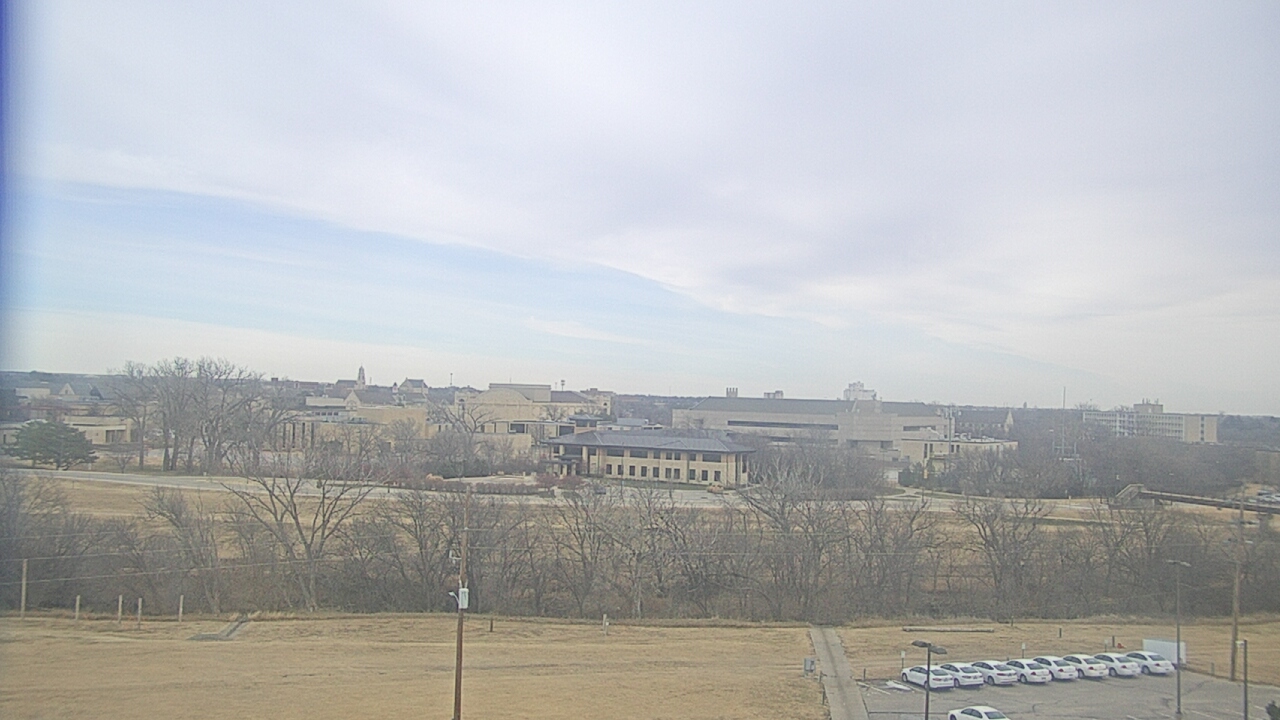 Thumbnail for current weather camera view from Fort Hays State University in Hays, Kansas