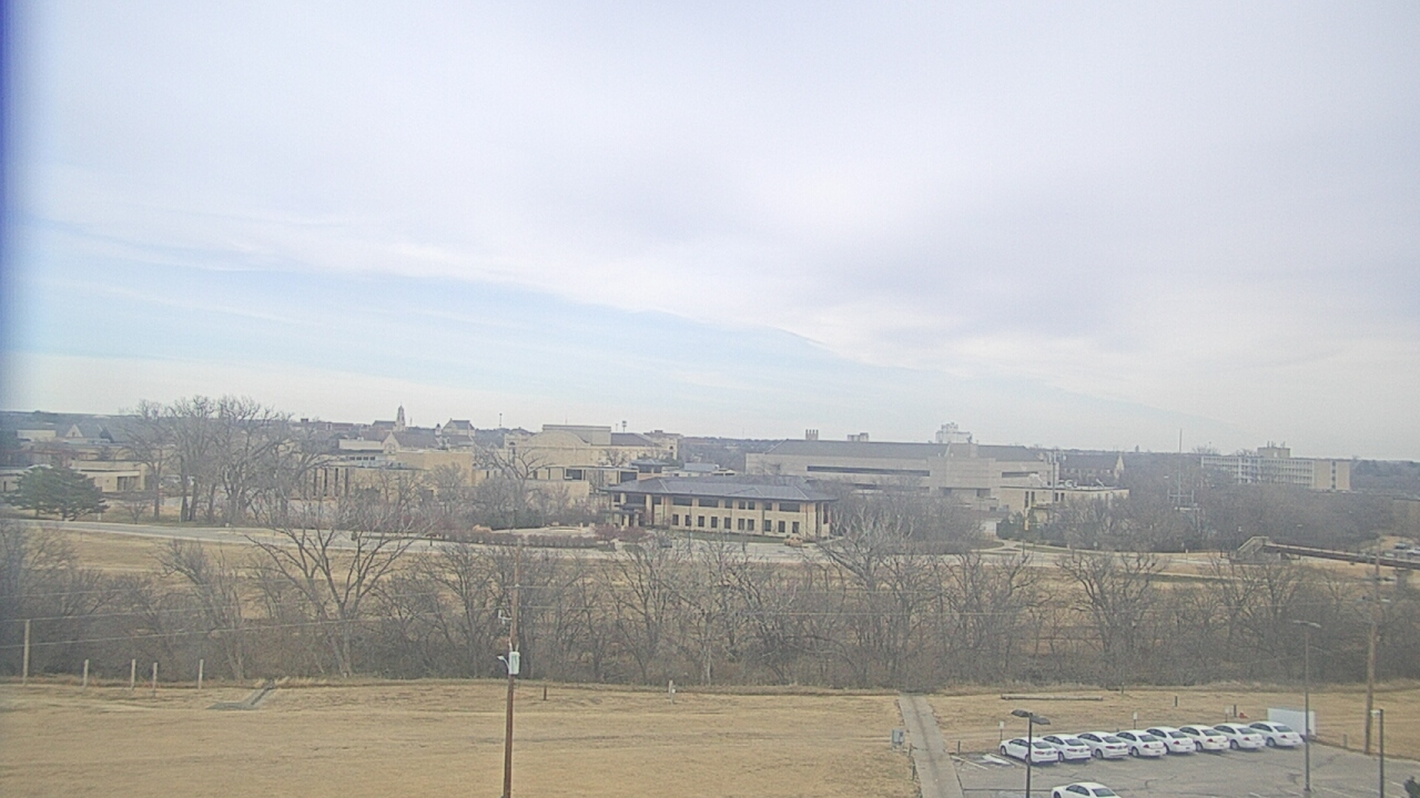Thumbnail for current weather camera view from Fort Hays State University in Hays, Kansas