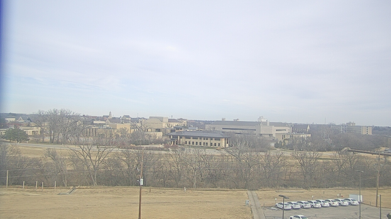 Thumbnail for current weather camera view from Fort Hays State University in Hays, Kansas