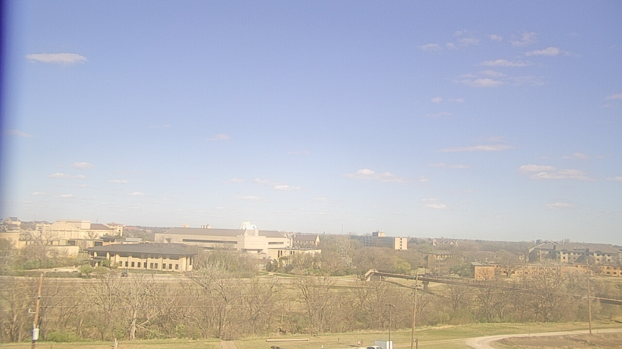 Thumbnail for current weather camera view from Fort Hays State University in Hays, Kansas