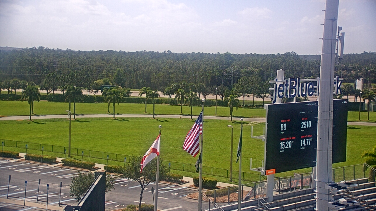 Thumbnail for current weather camera view from JetBlue Park at Fenway South in Arborwood, Florida