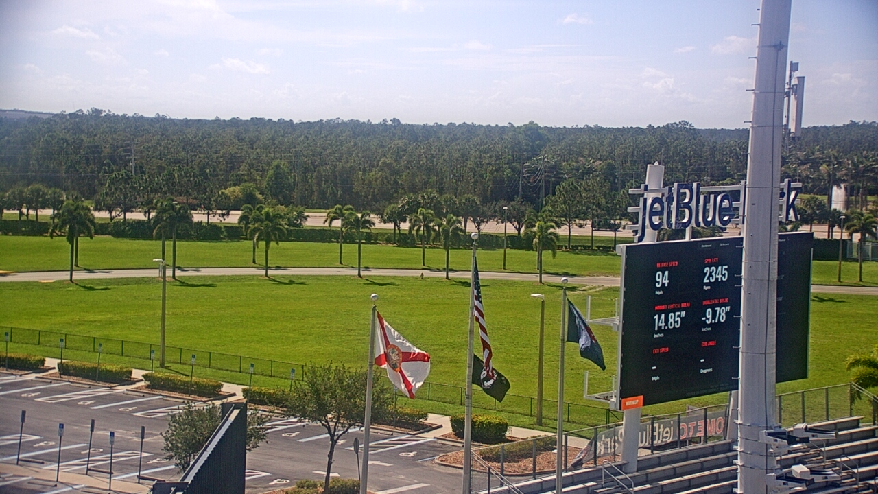 Thumbnail for current weather camera view from JetBlue Park at Fenway South in Arborwood, Florida