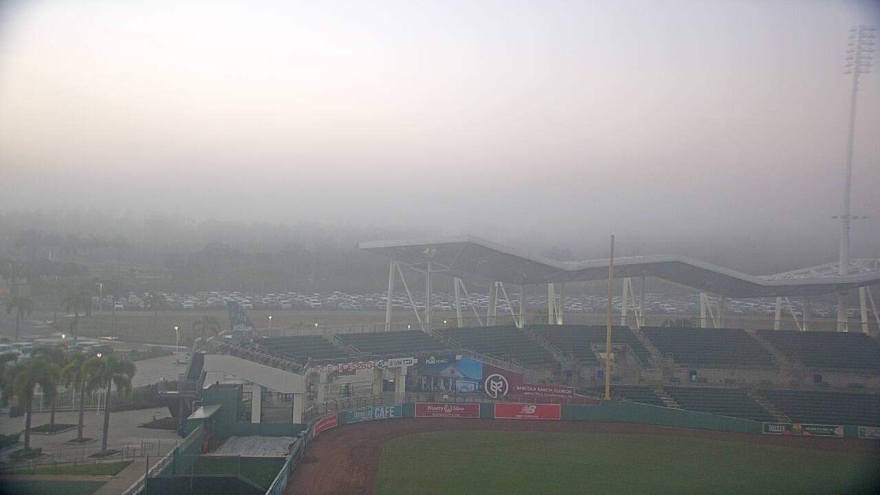 Thumbnail for current weather camera view from JetBlue Park at Fenway South in Arborwood, Florida