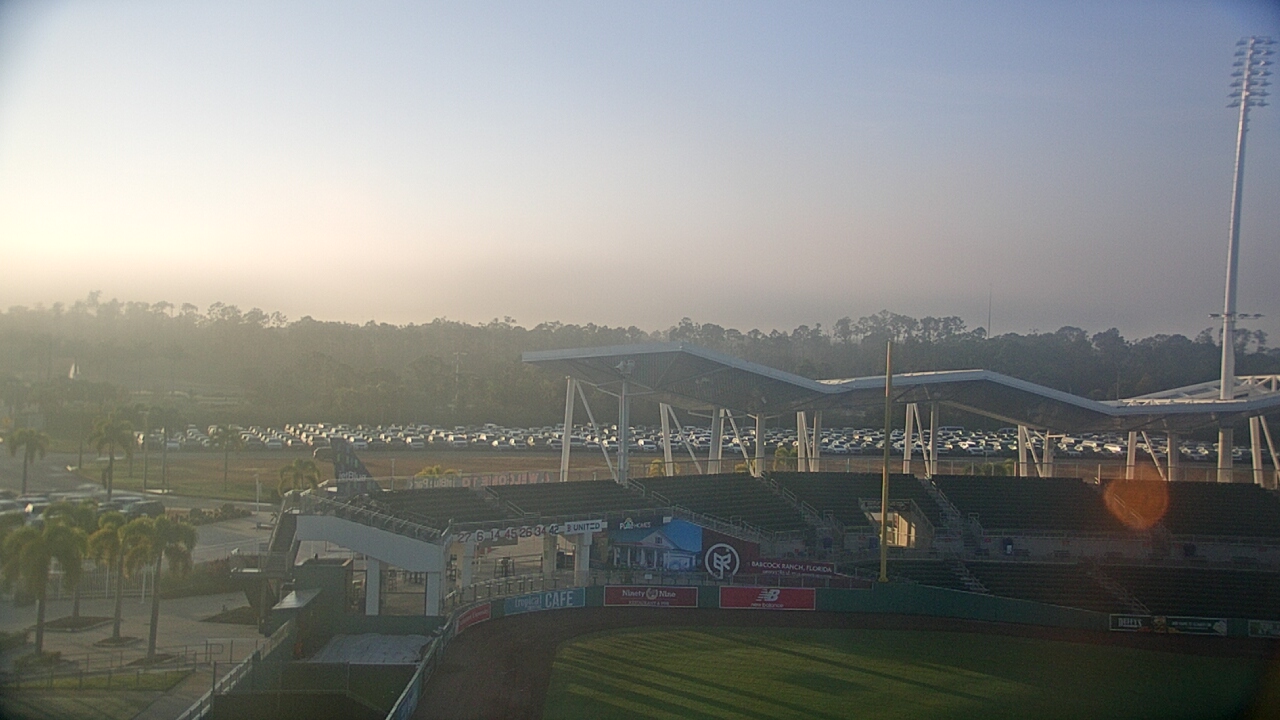 Thumbnail for current weather camera view from JetBlue Park at Fenway South in Arborwood, Florida