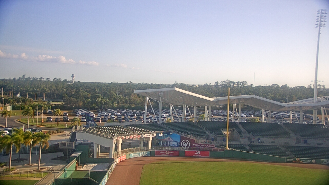 Thumbnail for current weather camera view from JetBlue Park at Fenway South in Arborwood, Florida