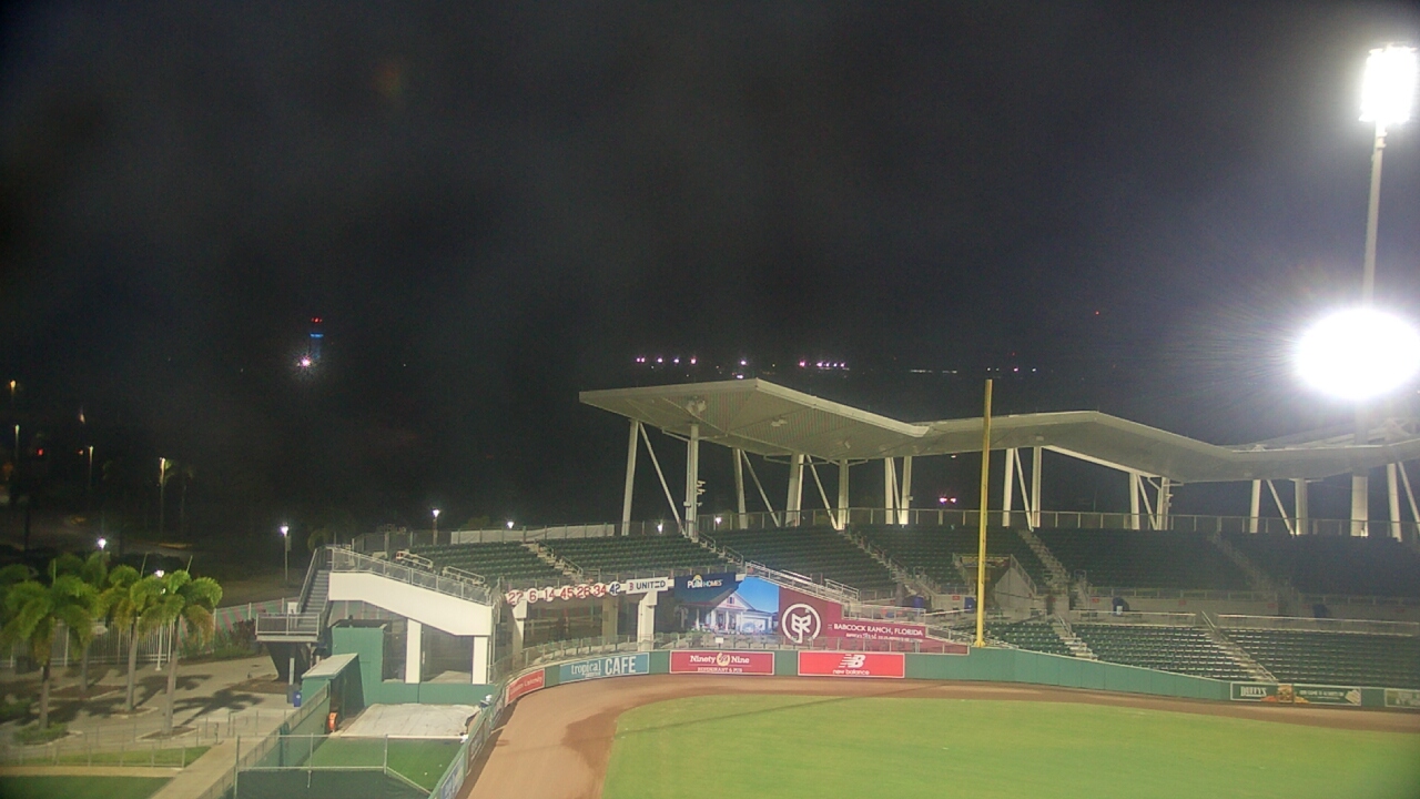 Thumbnail for current weather camera view from JetBlue Park at Fenway South in Arborwood, Florida