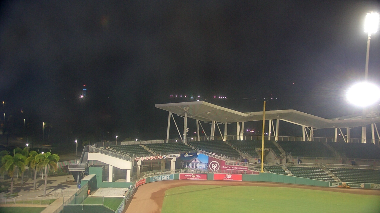 Thumbnail for current weather camera view from JetBlue Park at Fenway South in Arborwood, Florida