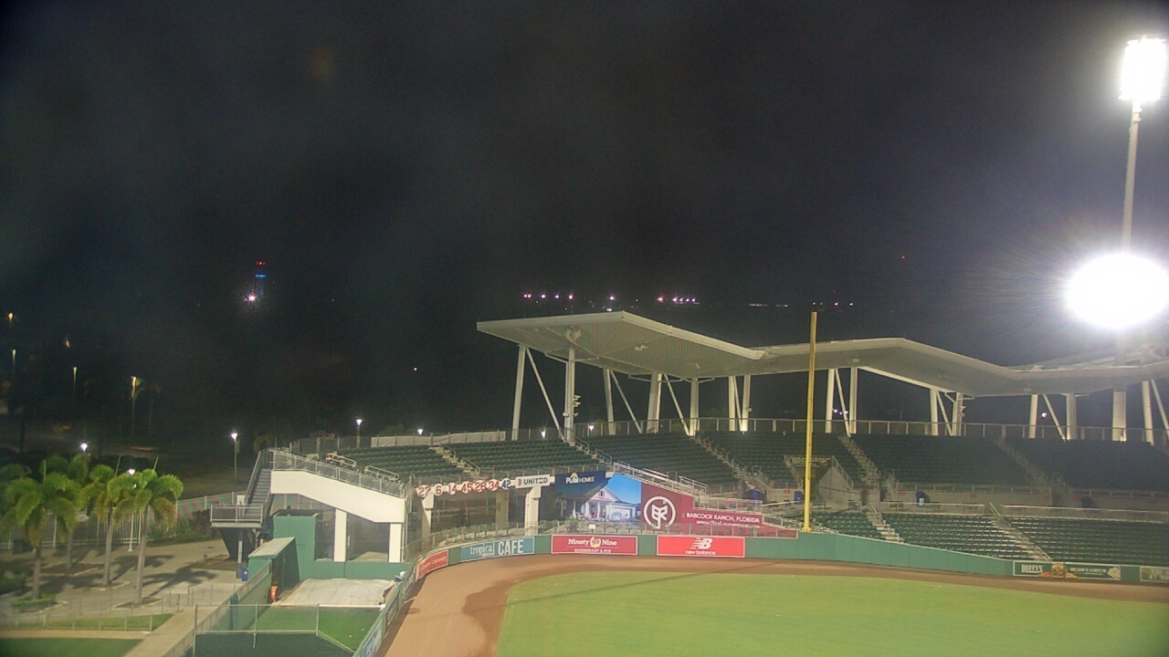 Thumbnail for current weather camera view from JetBlue Park at Fenway South in Arborwood, Florida
