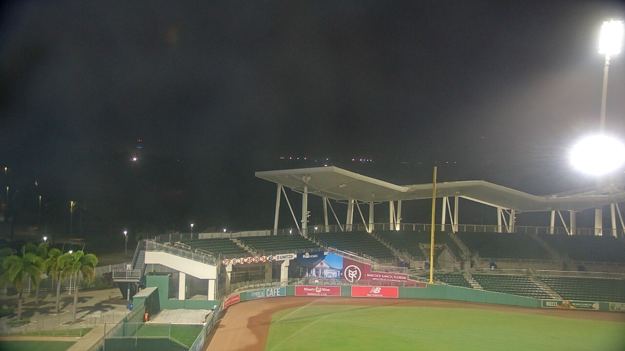 Thumbnail for current weather camera view from JetBlue Park at Fenway South in Arborwood, Florida