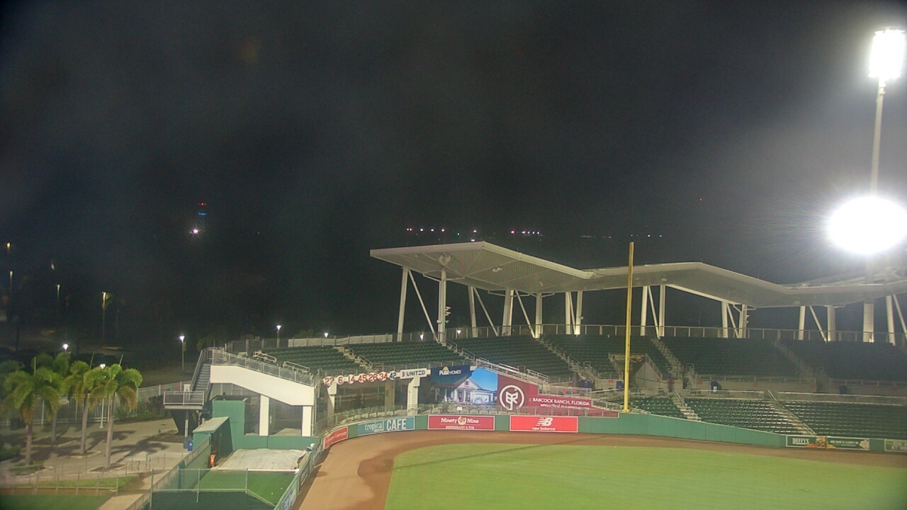 Thumbnail for current weather camera view from JetBlue Park at Fenway South in Arborwood, Florida