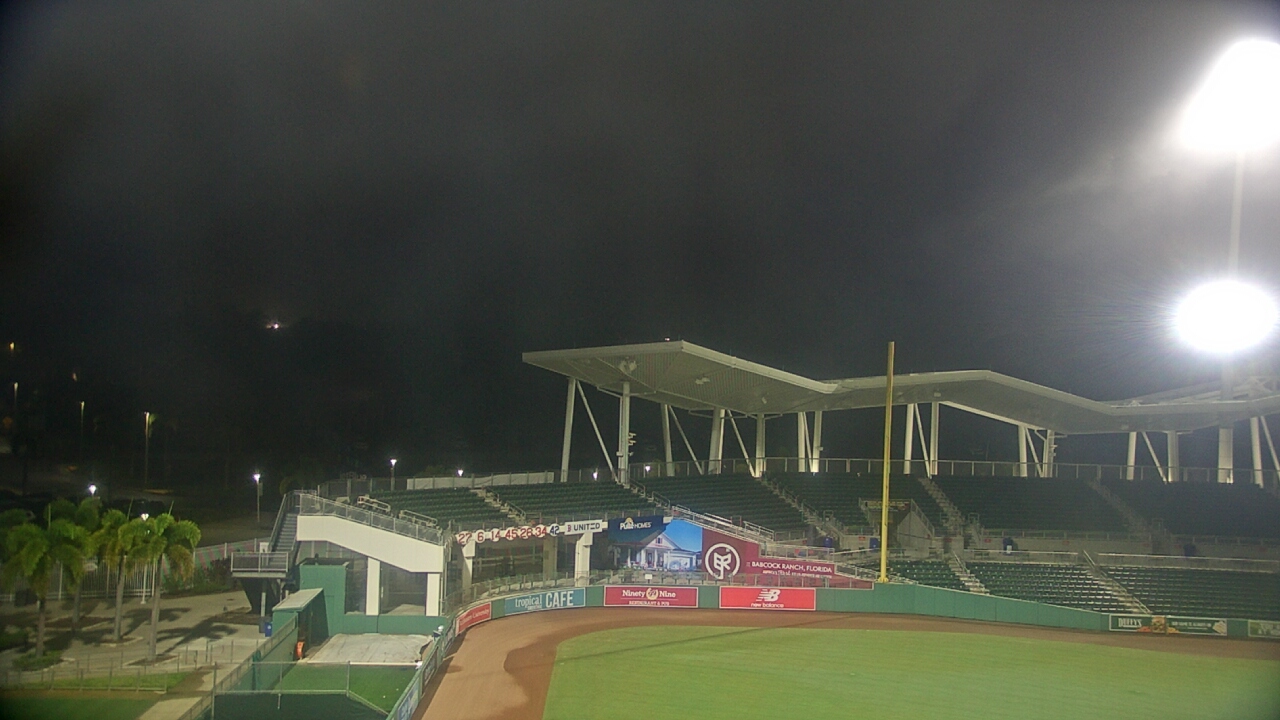 Thumbnail for current weather camera view from JetBlue Park at Fenway South in Arborwood, Florida