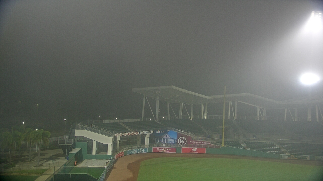 Thumbnail for current weather camera view from JetBlue Park at Fenway South in Arborwood, Florida