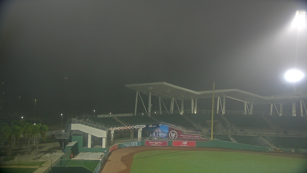 Thumbnail for current weather camera view from JetBlue Park at Fenway South in Arborwood, Florida