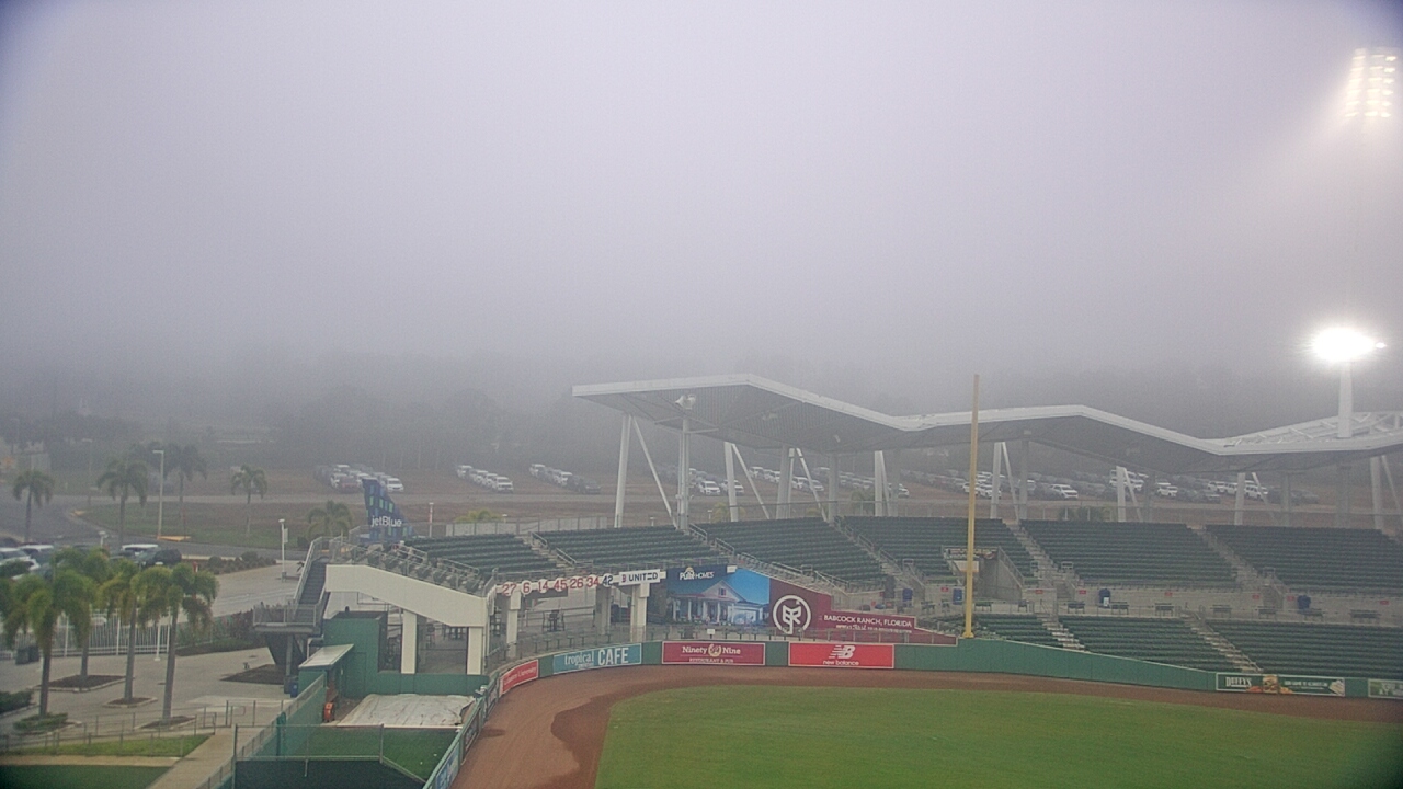 Thumbnail for current weather camera view from JetBlue Park at Fenway South in Arborwood, Florida
