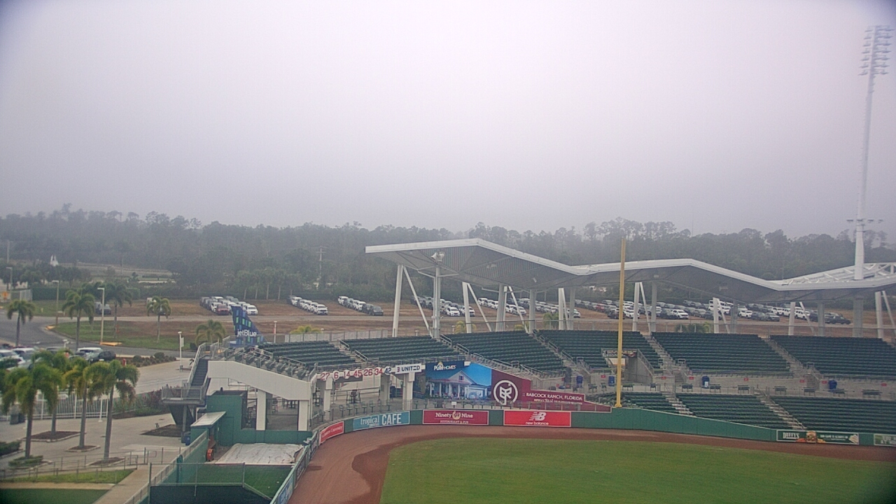 Thumbnail for current weather camera view from JetBlue Park at Fenway South in Arborwood, Florida
