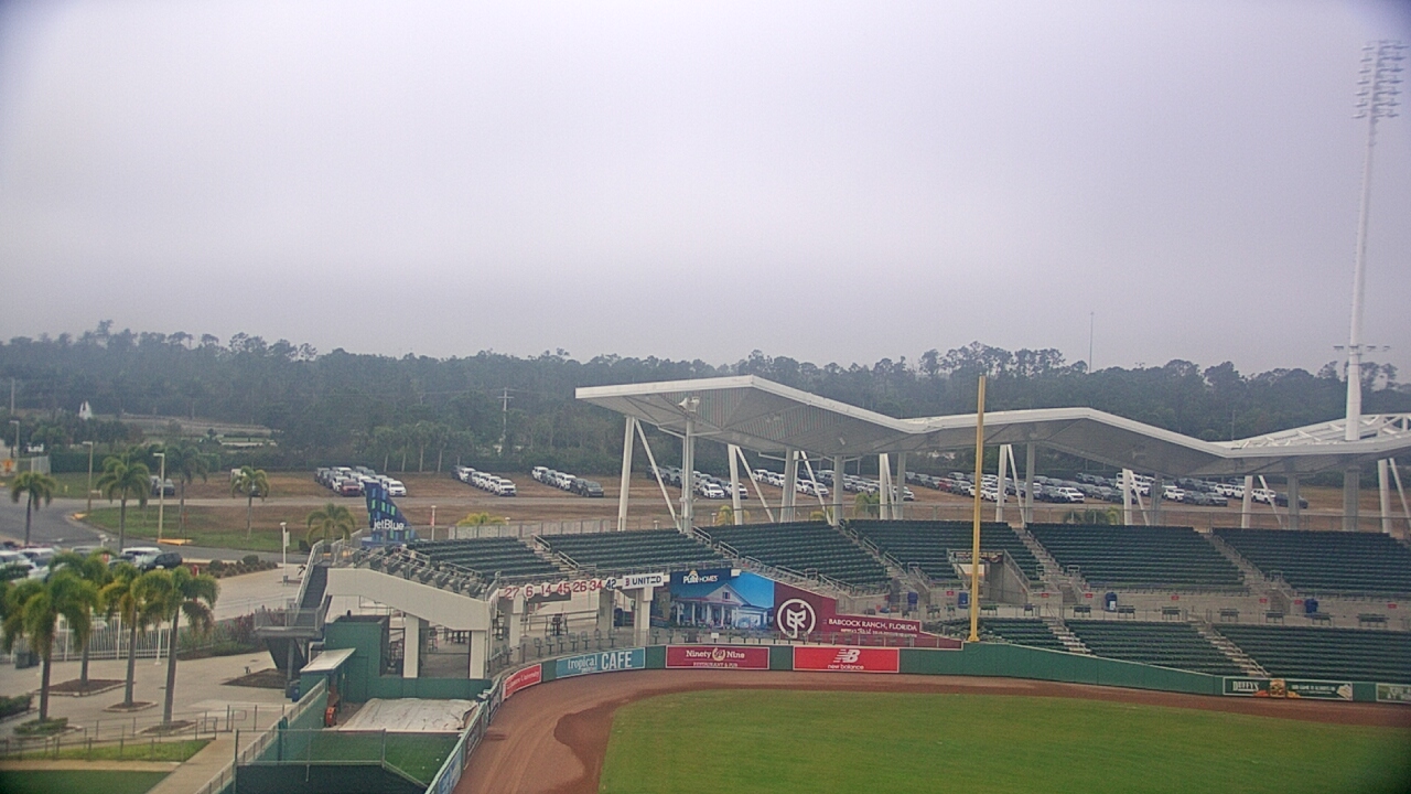 Thumbnail for current weather camera view from JetBlue Park at Fenway South in Arborwood, Florida