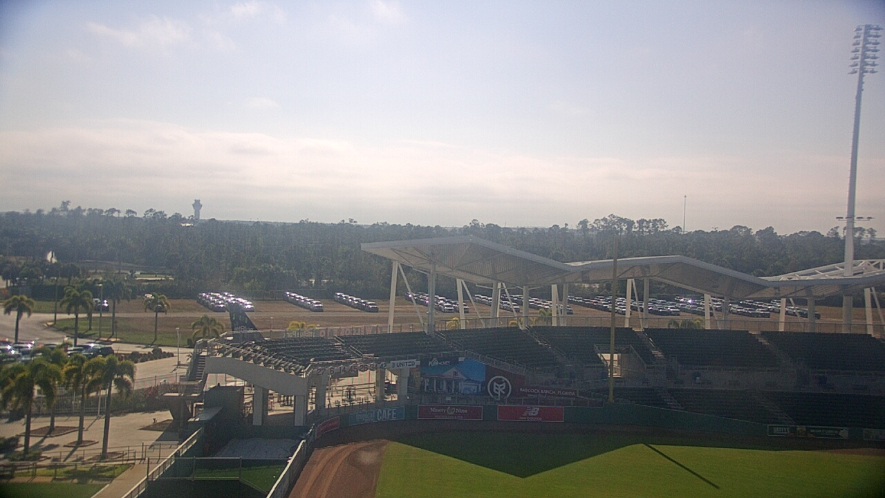 Thumbnail for current weather camera view from JetBlue Park at Fenway South in Arborwood, Florida