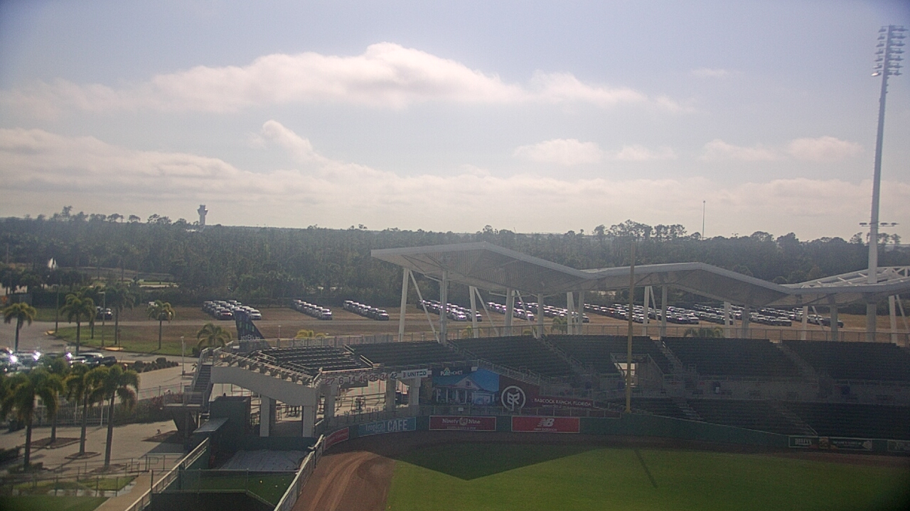 Thumbnail for current weather camera view from JetBlue Park at Fenway South in Arborwood, Florida
