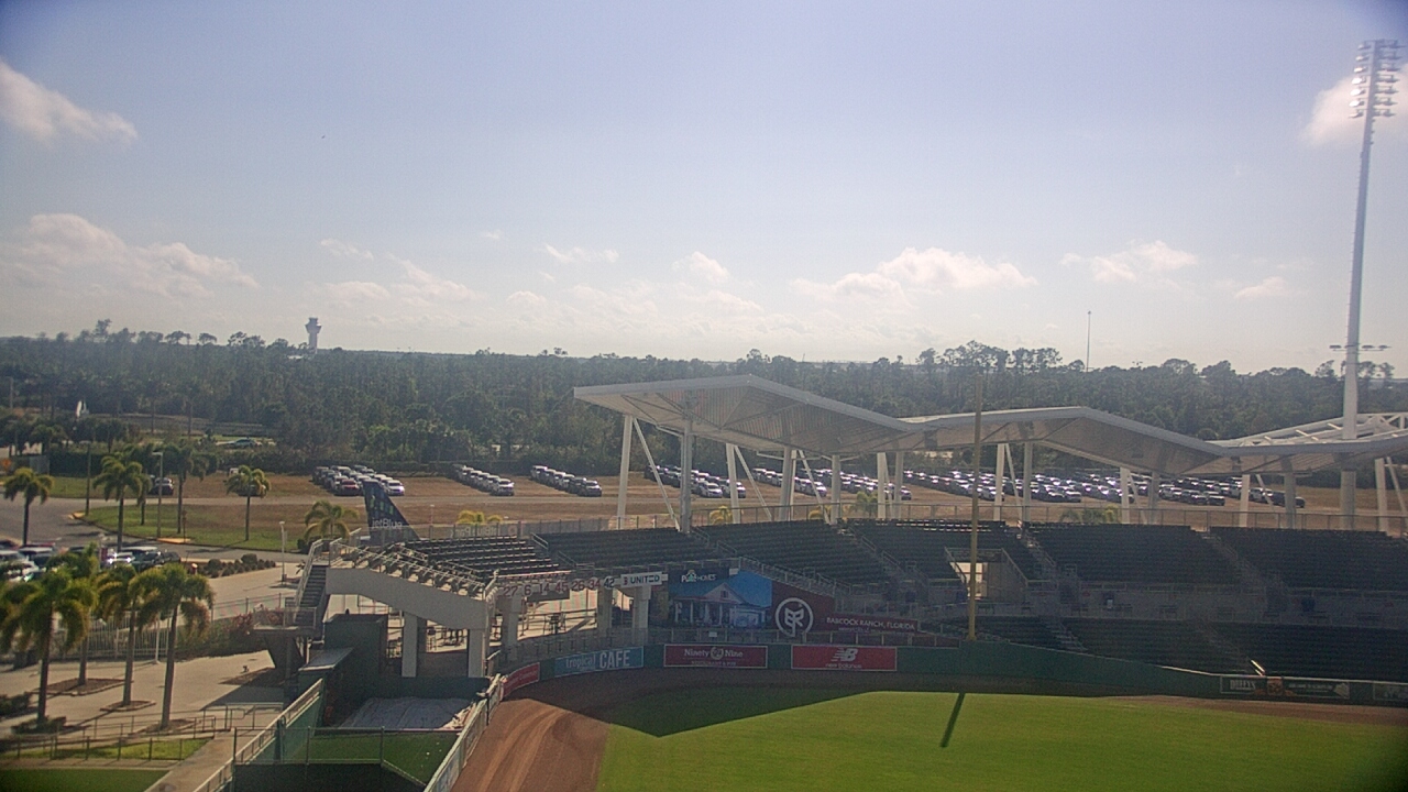 Thumbnail for current weather camera view from JetBlue Park at Fenway South in Arborwood, Florida