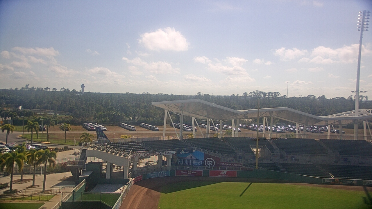 Thumbnail for current weather camera view from JetBlue Park at Fenway South in Arborwood, Florida