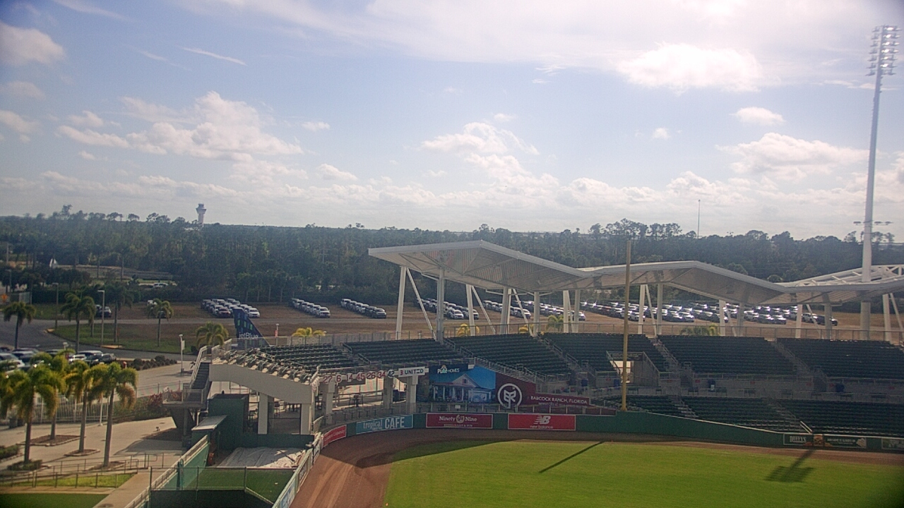 Thumbnail for current weather camera view from JetBlue Park at Fenway South in Arborwood, Florida