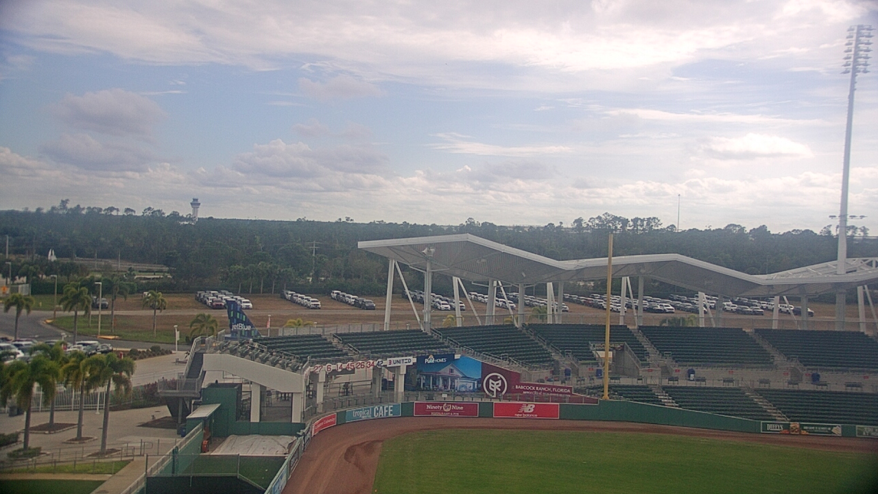 Thumbnail for current weather camera view from JetBlue Park at Fenway South in Arborwood, Florida