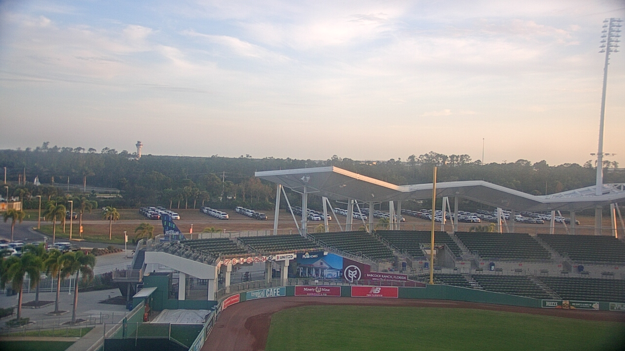 Thumbnail for current weather camera view from JetBlue Park at Fenway South in Arborwood, Florida