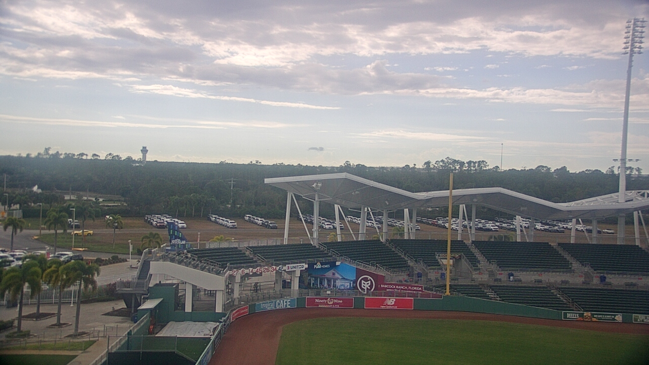 Thumbnail for current weather camera view from JetBlue Park at Fenway South in Arborwood, Florida