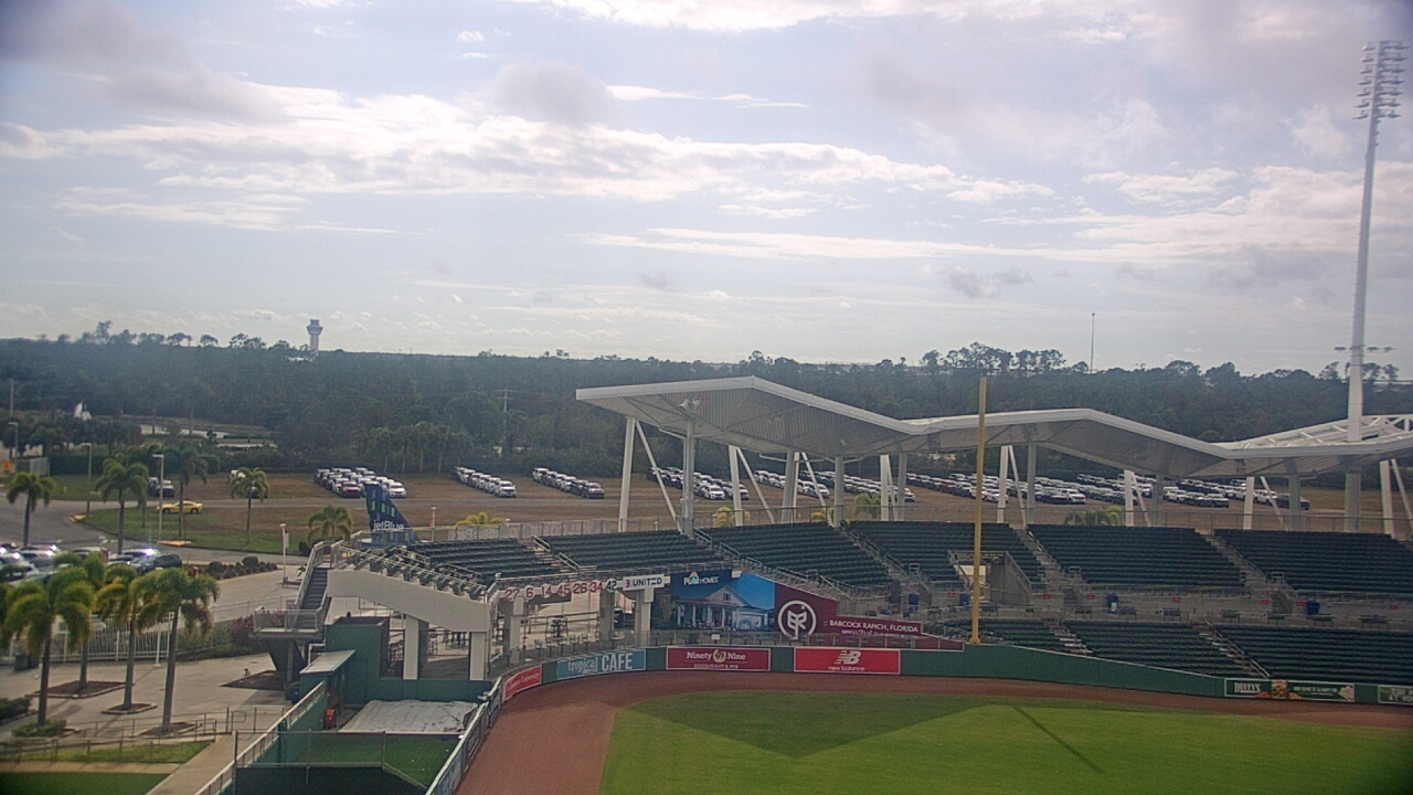 Thumbnail for current weather camera view from JetBlue Park at Fenway South in Arborwood, Florida