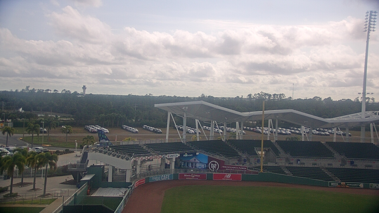 Thumbnail for current weather camera view from JetBlue Park at Fenway South in Arborwood, Florida