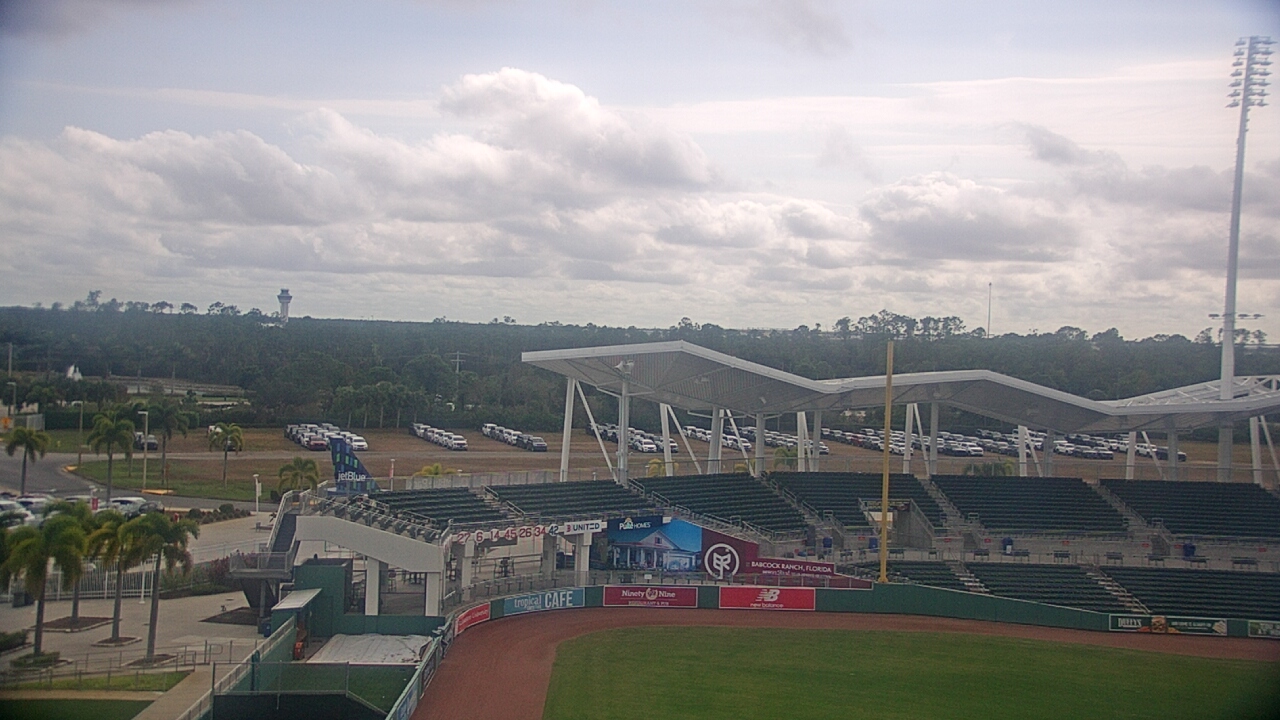 Thumbnail for current weather camera view from JetBlue Park at Fenway South in Arborwood, Florida