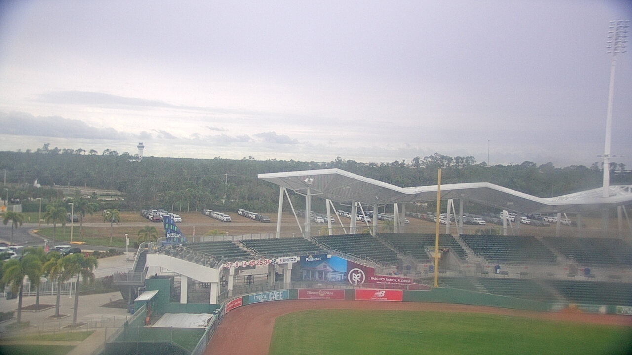 Thumbnail for current weather camera view from JetBlue Park at Fenway South in Arborwood, Florida