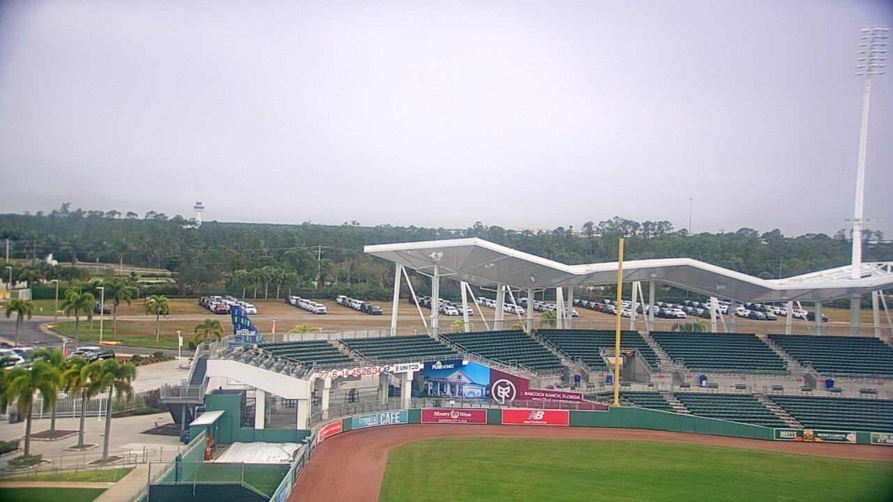 Thumbnail for current weather camera view from JetBlue Park at Fenway South in Arborwood, Florida