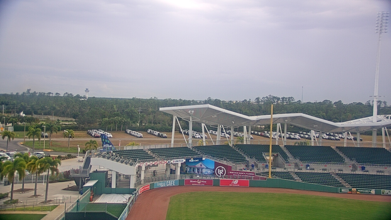 Thumbnail for current weather camera view from JetBlue Park at Fenway South in Arborwood, Florida