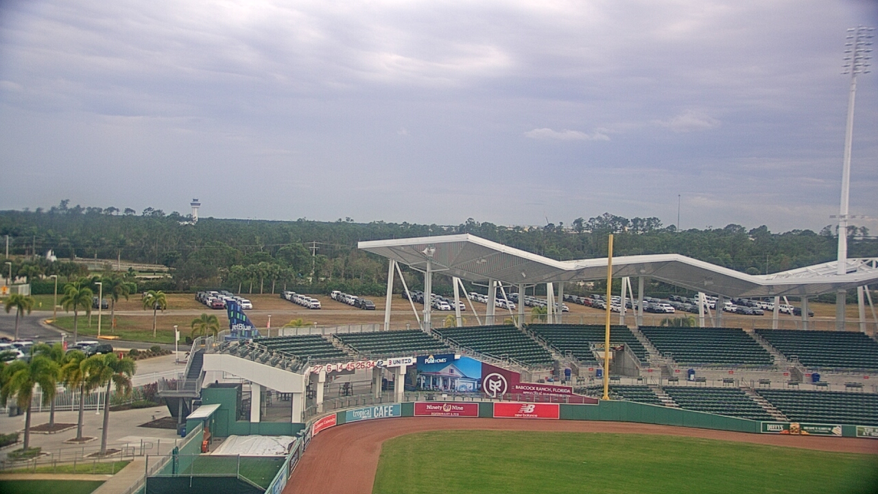 Thumbnail for current weather camera view from JetBlue Park at Fenway South in Arborwood, Florida